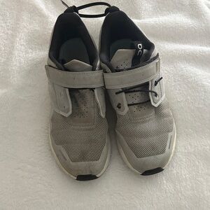 On Running Men's Gray and Black Athletic Shoes